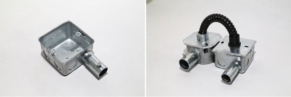 防爆接線盒連接方式